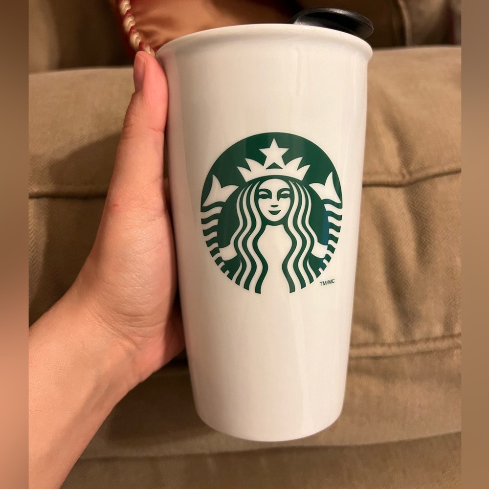Ceramic Starbucks Cup